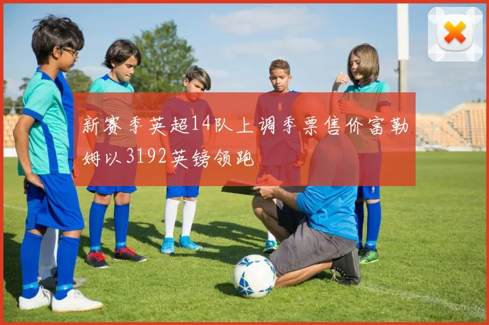新赛季英超14队上调季票售价富勒姆以3192英镑领跑